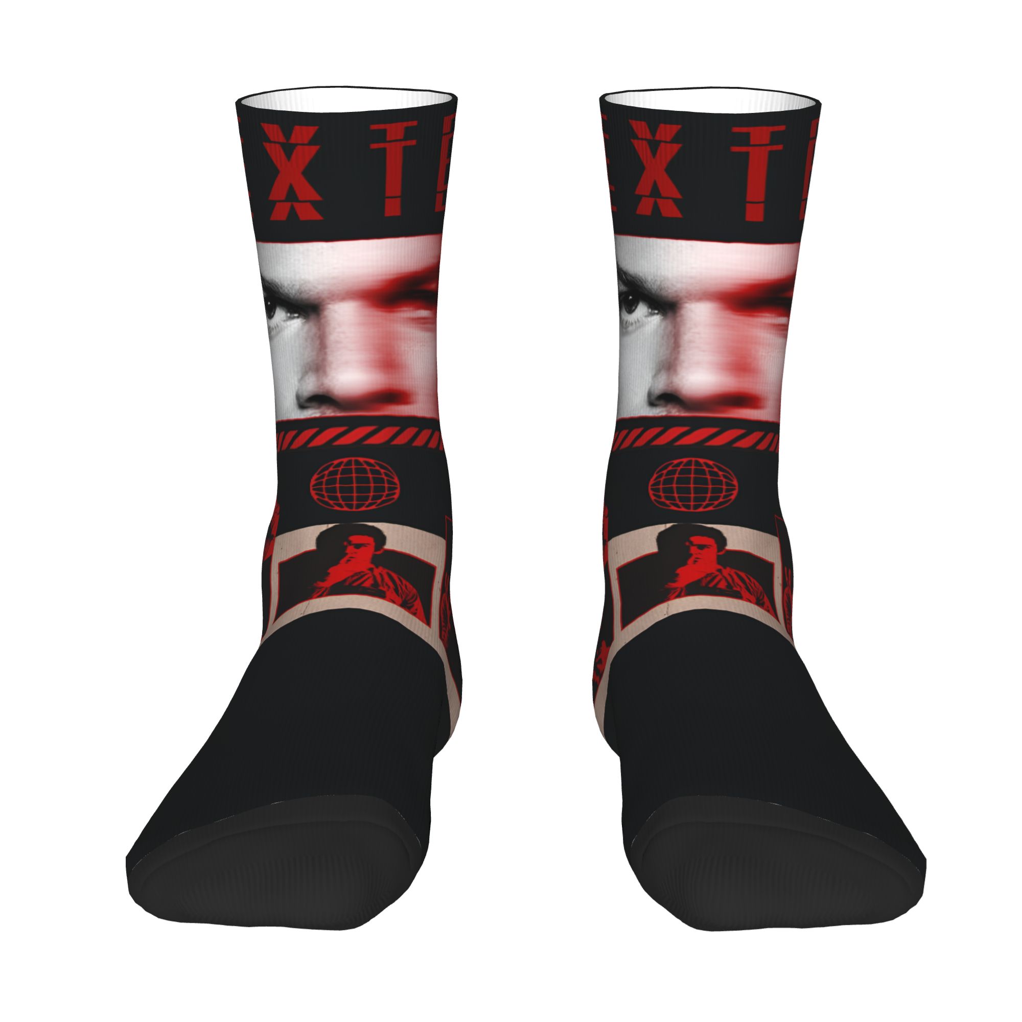 Dress Sock Men - Chaussettes personnalisées Dexter Morgan pour hommes