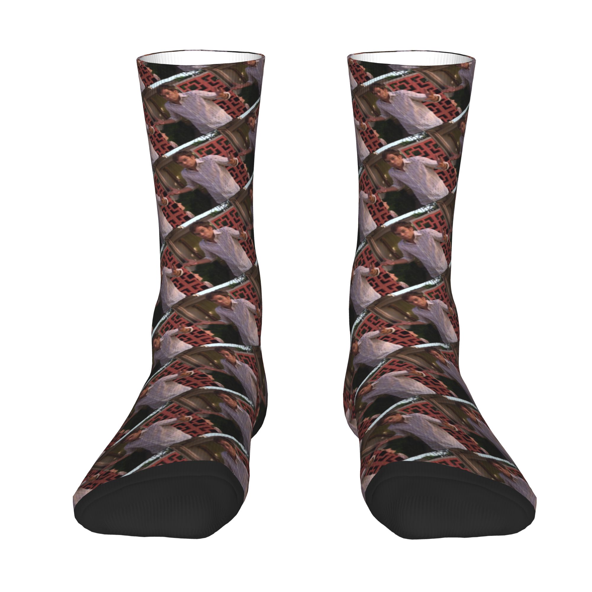 Dress Sock Men - Chaussettes personnalisées Dexter Morgan pour hommes