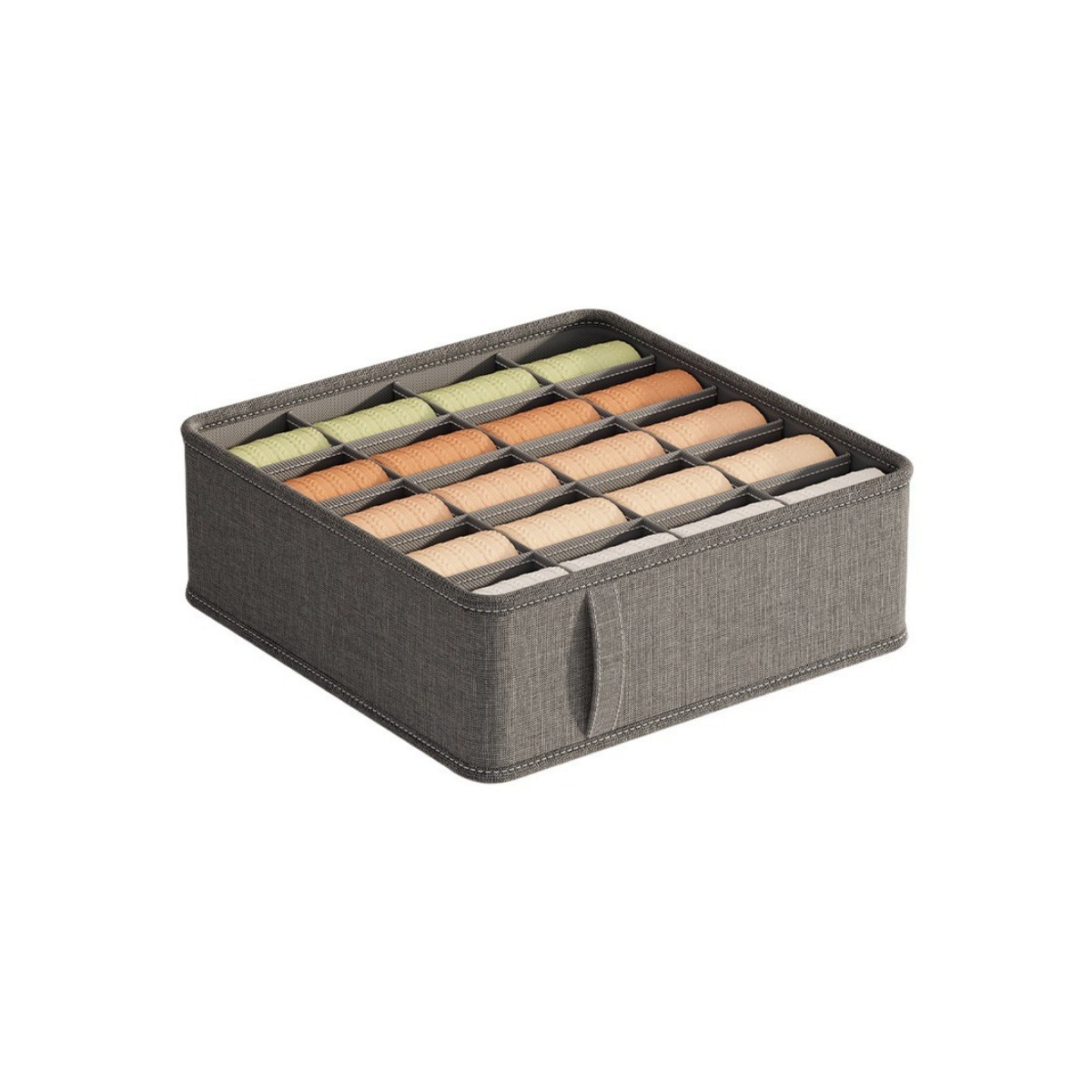 Sock Organizer Tray - Boîtes de rangement pliables en tissu