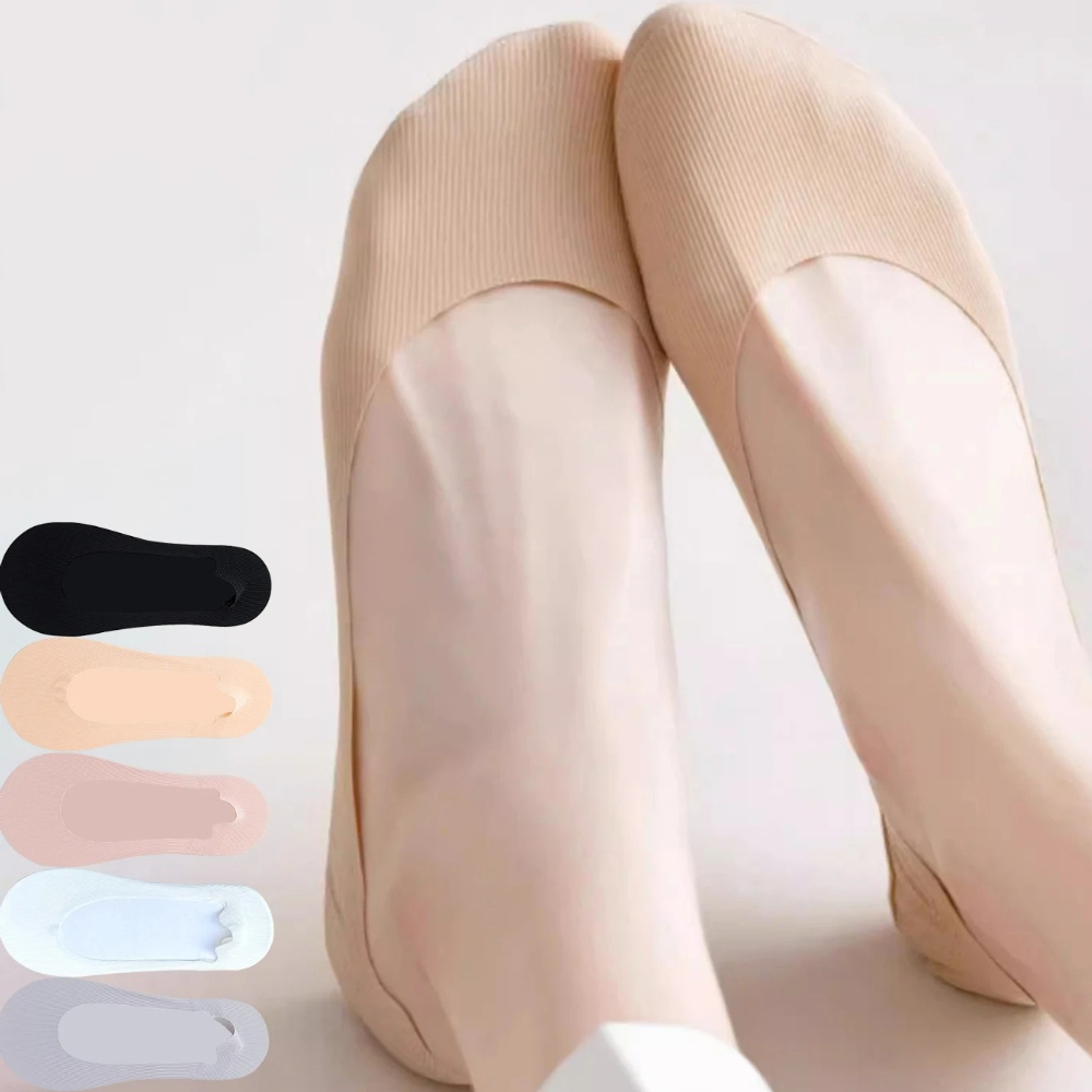 No Show Sock Women - 5 paires de chaussettes pour femmes,