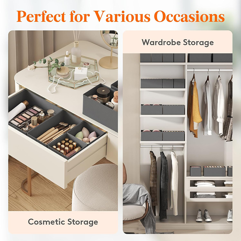 Organisateur de tiroir en tiss - Sock Organizer Tray avis et prix