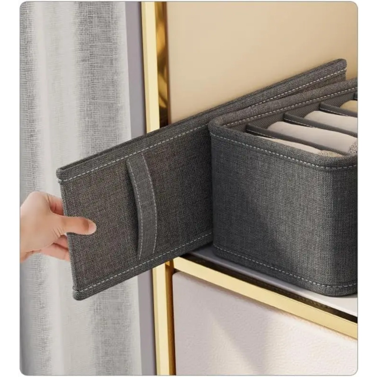 Boîtes de rangement pliables e - Sock Organizer Tray avis et prix