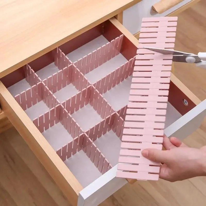 Séparateur rose réglable, armo - Sock Organizer Tray avis et prix