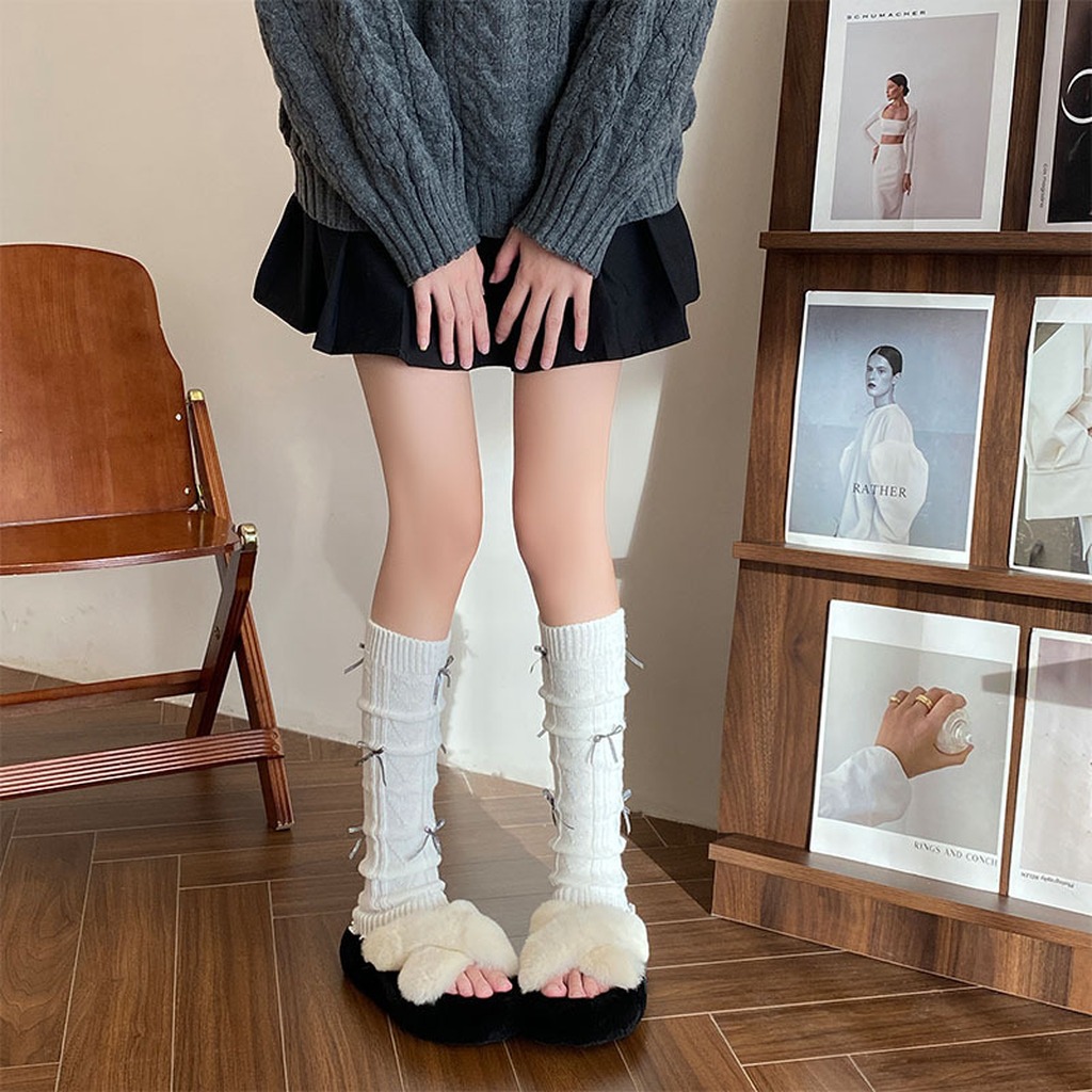 Guêtres mi-mollet douces et am - Boot Sock Slouchy avis et prix