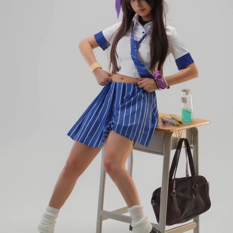 Costume de Cosplay Naga, unifo - Knee High Sock Women avis et prix