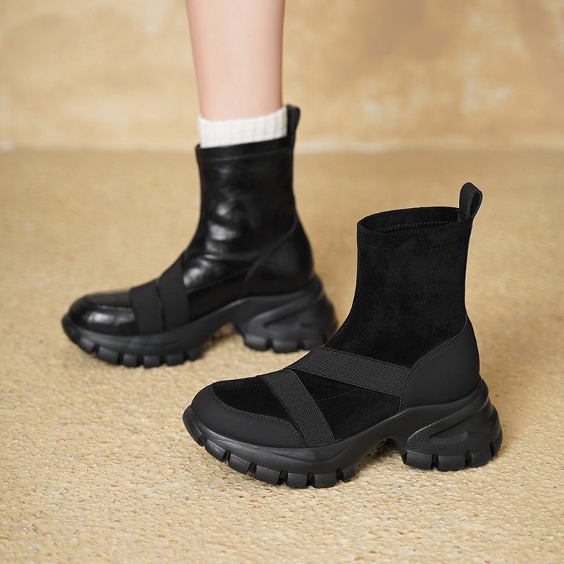 Bottines à chaussette extensib - Toe Sock Split avis et prix